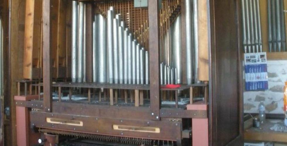 Montage d'orgue à Maureilhan